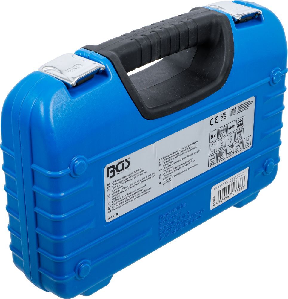 BGS UV-Lecksuch Taschenlampen Satz mit Zubehör für Klimaanlagen Produktbild BGS UV-Lecksuch Taschenlampen Satz mit Zubehör für Klimaanlagen bild 5