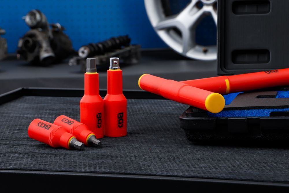 Produktbild VDE Bit Einsatz Satz Innensechskant 4 - 10 mm 10 teilig bild 2