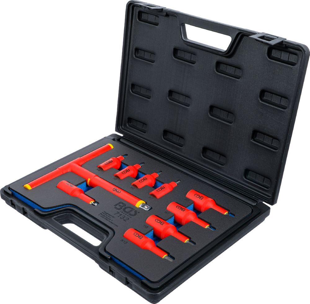 Produktbild VDE Bit Einsatz Satz Innensechskant 4 - 10 mm 10 teilig bild 5