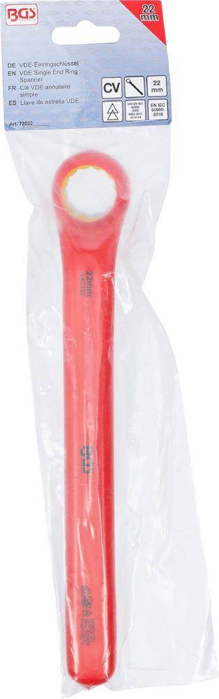 Produktbild VDE Einringschlüssel tief gekröpft 22 mm bild 5