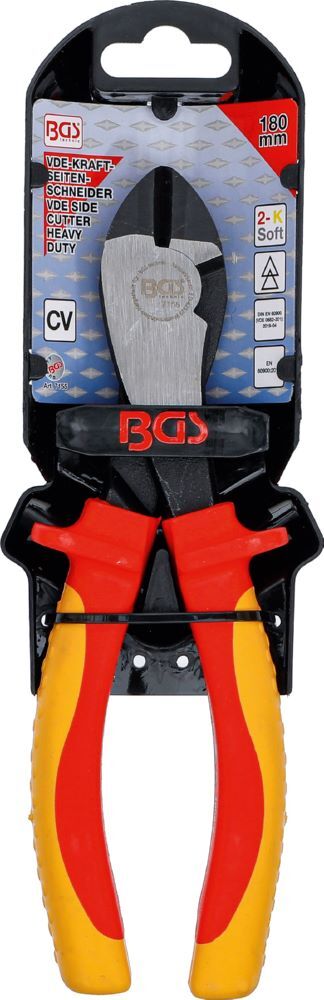 BGS VDE Kraftseitenschneider 180 mm Produktbild BGS VDE Kraftseitenschneider 180 mm bild 4