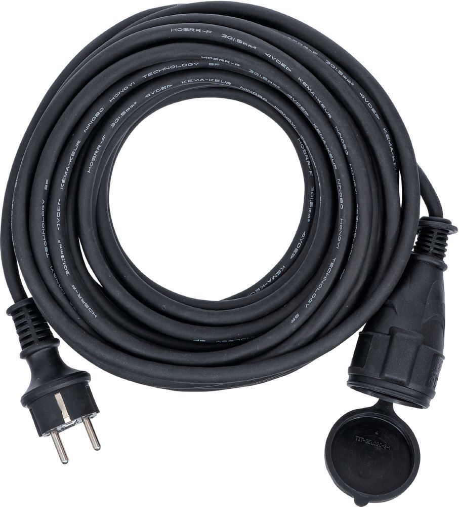 Produktbild Verlängerungskabel 10 meter 3 x 1,5 mm² IP 44 bild 2