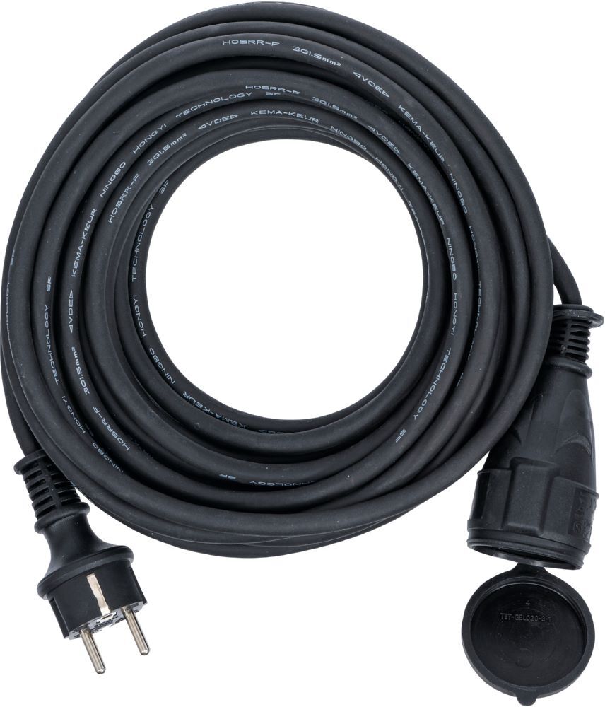 Produktbild Verlängerungskabel 20 meter 3 x 1,5 mm² IP 44 bild 2