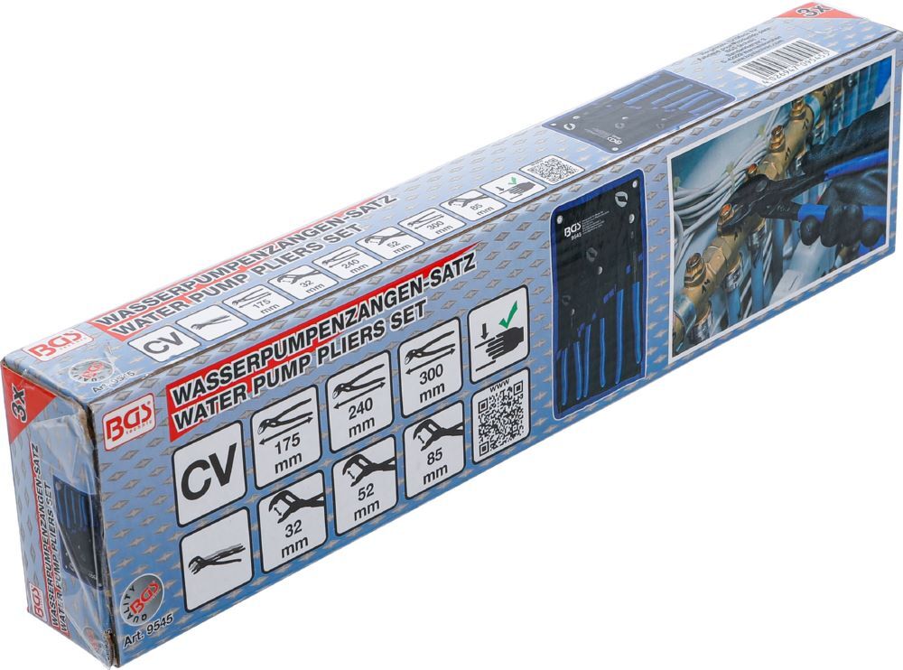 BGS Wasserpumpenzangen Satz arretierbar 175 / 240 / 300 mm 3 teilig Produktbild BGS Wasserpumpenzangen Satz arretierbar 175 / 240 / 300 mm 3 teilig bild 7