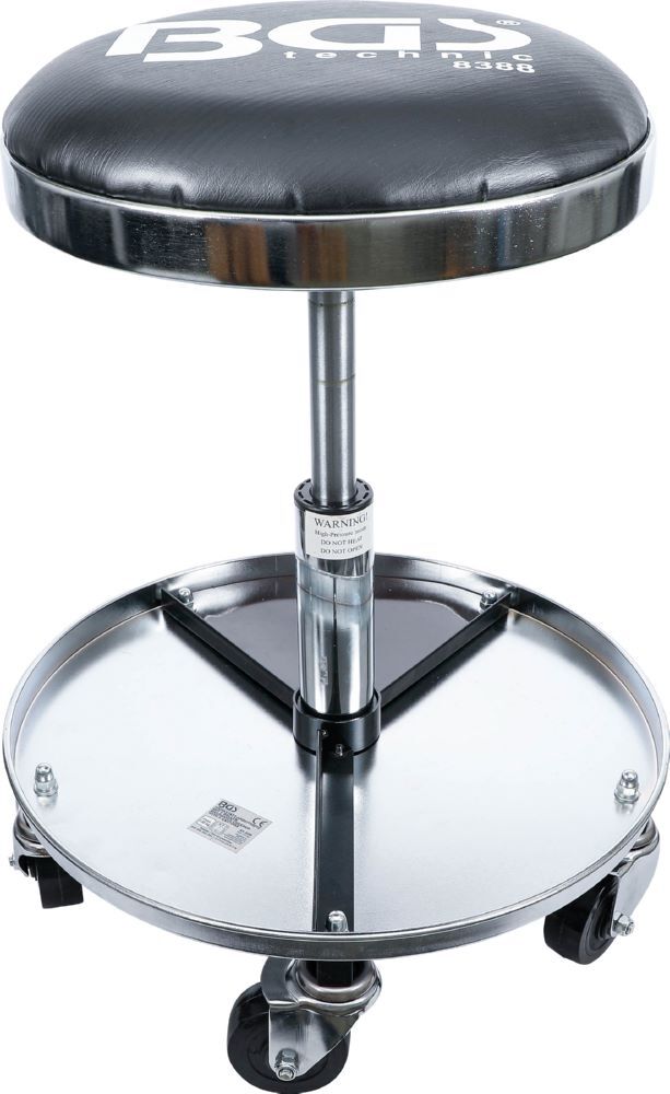 Produktbild Werkstatt Arbeitssitz mit 5 Rollen Durchmesser 360 mm bild 3