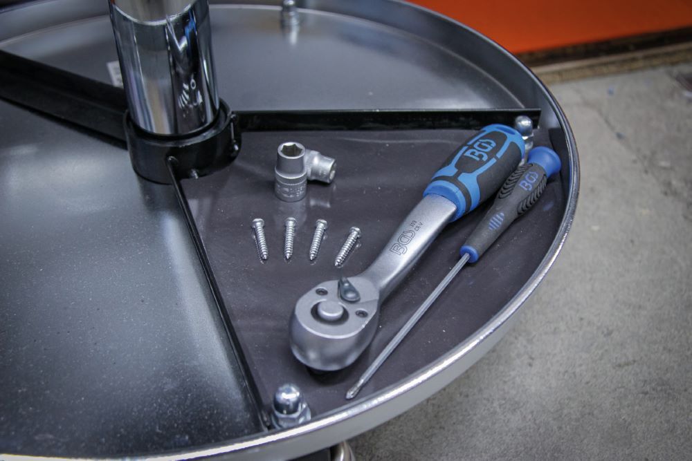 Produktbild Werkstatt Arbeitssitz mit 5 Rollen Durchmesser 360 mm bild 5