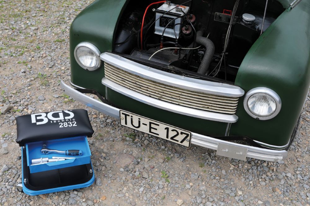 Produktbild Werkstatt Rollsitz mit Schublade bild 2