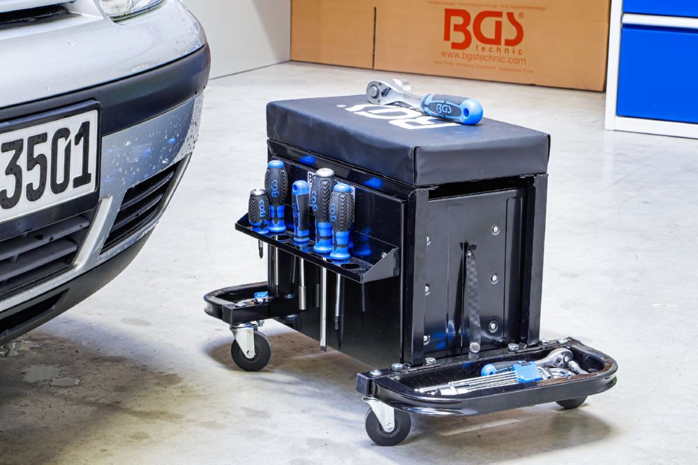 Produktbild Werkstatt Rollsitz mit 3 Schubladen bild 3