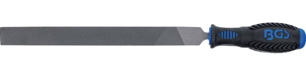 BGS Werkstattfeile flachstumpf Hieb 1 250 mm Produktbild BGS Werkstattfeile flachstumpf Hieb 1 250 mm