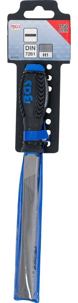BGS Werkstattfeile flachstumpf Hieb 1 150 mm Produktbild BGS Werkstattfeile flachstumpf Hieb 1 150 mm bild 4