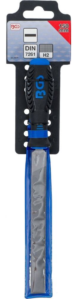 BGS Werkstattfeile flachstumpf Hieb 2 150 mm Produktbild BGS Werkstattfeile flachstumpf Hieb 2 150 mm bild 4