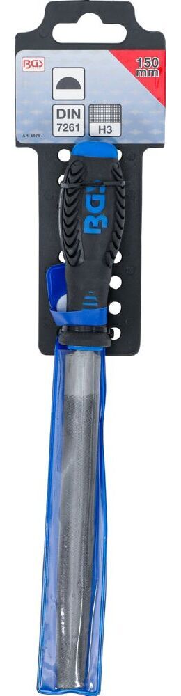 BGS Werkstattfeile halbrund Hieb 3 150 mm Produktbild BGS Werkstattfeile halbrund Hieb 3 150 mm bild 4