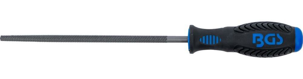 BGS Werkstattfeile rund Hieb 2 200 mm Produktbild BGS Werkstattfeile rund Hieb 2 200 mm bild 2