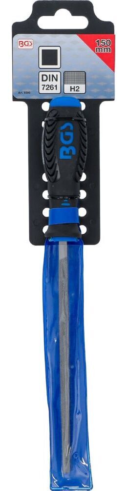 BGS Werkstattfeile vierkant Hieb 2 150 mm Produktbild BGS Werkstattfeile vierkant Hieb 2 150 mm bild 4