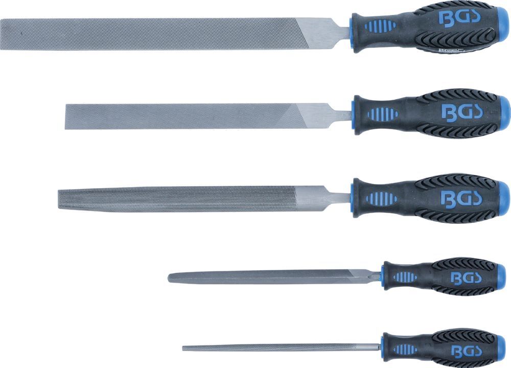 BGS Werkstattfeilen Satz 5 teilig Produktbild BGS Werkstattfeilen Satz 5 teilig bild 3