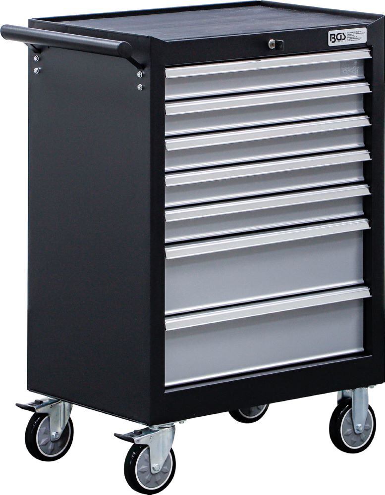BGS Werkstattwagen mit 7 Schubladen ohne Werkzeug höhe 995 mm Produktbild BGS Werkstattwagen mit 7 Schubladen ohne Werkzeug höhe 995 mm