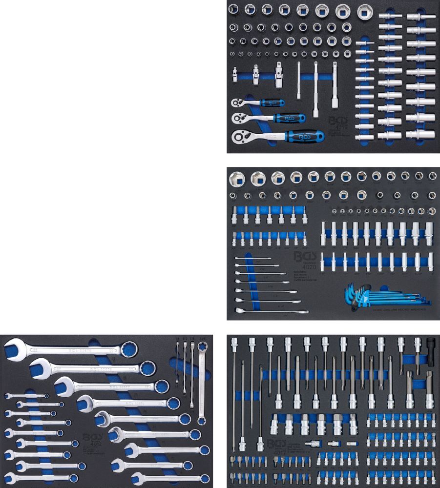 BGS Werkstattwagen mit 8 Schubladen und 296 Werkzeugen Produktbild BGS Werkstattwagen mit 8 Schubladen und 296 Werkzeugen bild 3