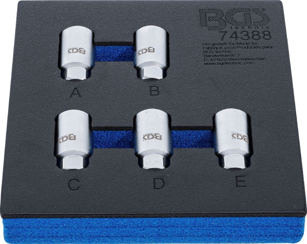 Produktbild Werkstattwageneinlage 1/6 Felgenschloss Werkzeug Satz für Tesla 5 teilig bild 5