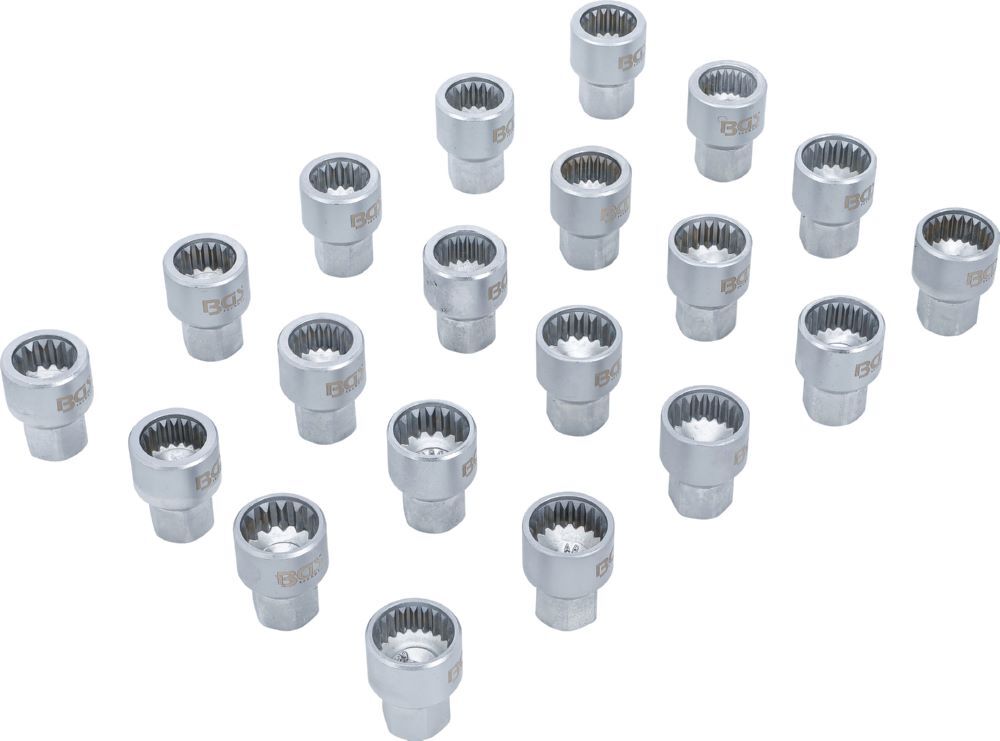 Produktbild Werkstattwageneinlage 1/6 Felgenschloss Werkzeugsatz 20 teilig bild 3