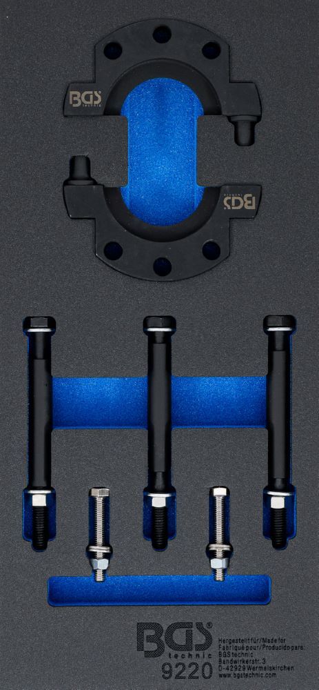 BGS Werkstattwageneinlage 1/3 Lagerring Demontagewerkzeug für Ford Transit Produktbild BGS Werkstattwageneinlage 1/3 Lagerring Demontagewerkzeug für Ford Transit