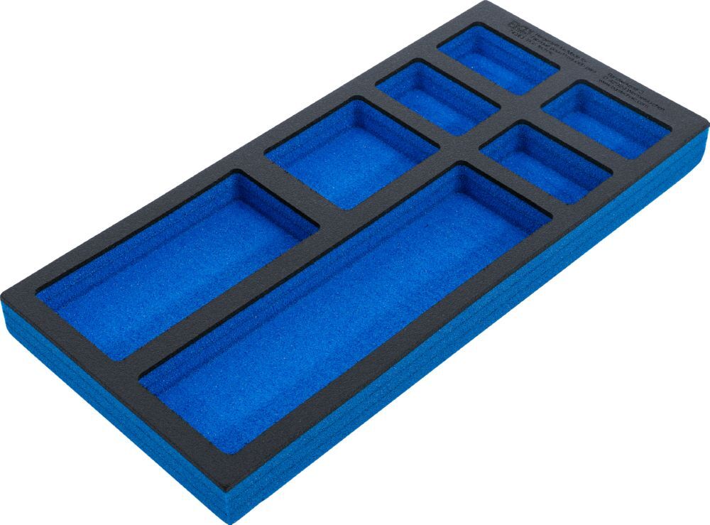 Produktbild Werkstattwageneinlage 1/3 leer 7 Ablagefächer 408 x 189 x 32 mm bild 2