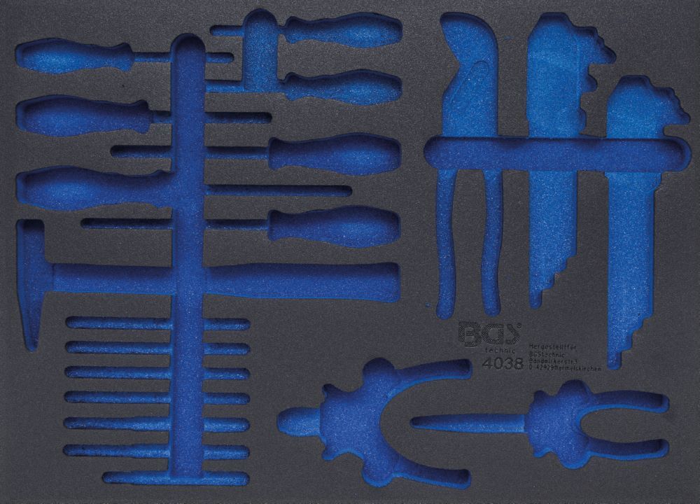 Produktbild BGS Werkstattwageneinlage 3/3 leer für Artikel 4038