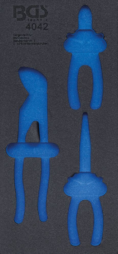 Produktbild BGS Werkstattwageneinlage 1/3 leer für Artikel 4042