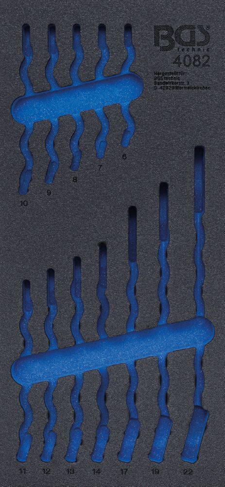 Produktbild BGS Werkstattwageneinlage 1/3 leer für Artikel 4082