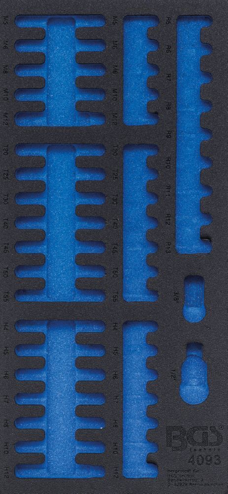 Produktbild BGS Werkstattwageneinlage 1/3 leer für Artikel 4093