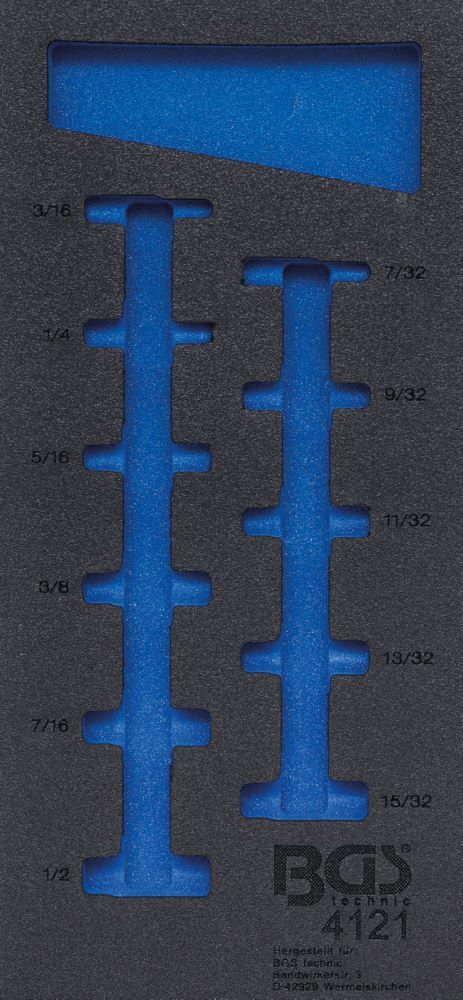 Produktbild BGS Werkstattwageneinlage 1/3 leer für Artikel 4121