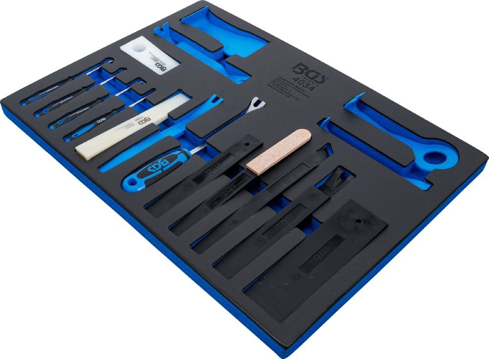 Produktbild Werkstattwageneinlage 3/3 Lösewerkzeuge, Montagekeile und Haken-Satz 17 teilig bild 2