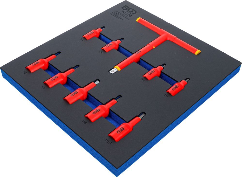 Produktbild Werkstattwageneinlage 2/3 VDE Bit Einsatz Satz 10 teilig bild 2