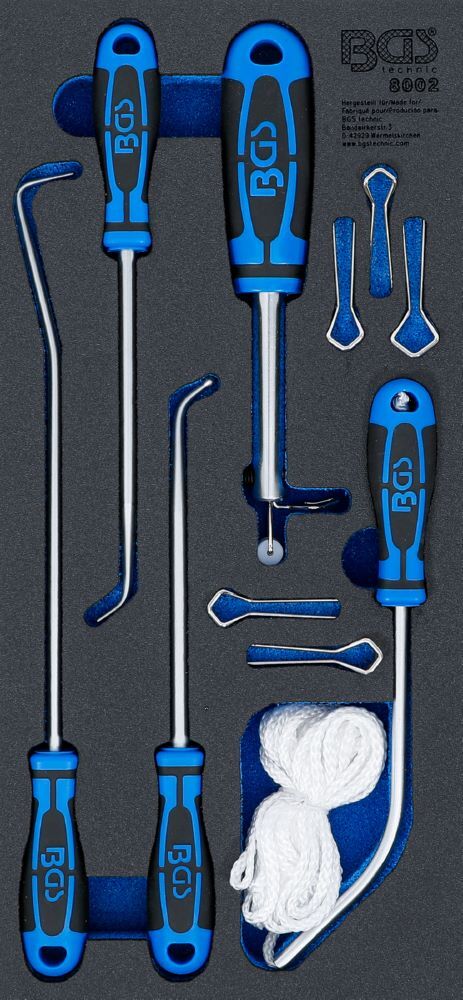BGS Werkstattwageneinlage 1/3 Windschutzscheiben Werkzeug Satz 5 teilig Produktbild BGS Werkstattwageneinlage 1/3 Windschutzscheiben Werkzeug Satz 5 teilig