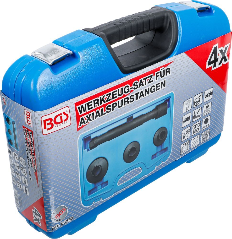 BGS Werkzeug Satz für Axialspurstangen 4 teilig BGS Werkzeug Satz für Axialspurstangen 4 teilig