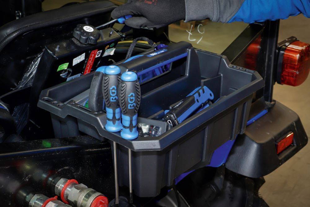 Produktbild Werkzeug Tragekasten Kunststoff mit Werkzeug Sortiment 66 teilig bild 8