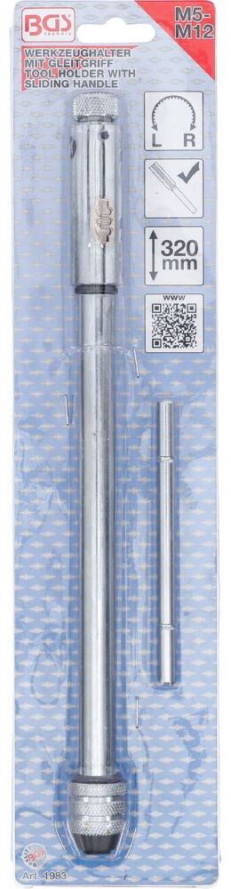 Produktbild Werkzeughalter mit Gleitgriff für Gewindebohrer M5 - M12 320 mm bild 4