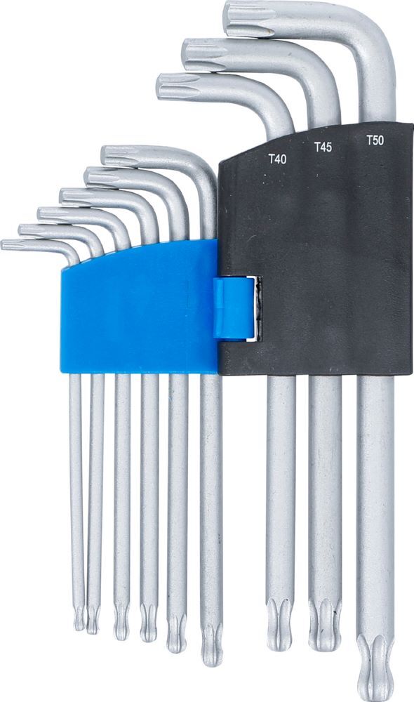 BGS Winkelschlüssel Satz T10 - T50 9 teilig T-Profil mit Kugelkopf Produktbild BGS Winkelschlüssel Satz T10 - T50 9 teilig T-Profil mit Kugelkopf bild 4