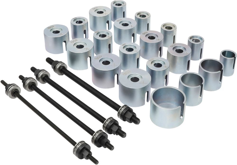 BGS Zug und Druckhülsen Satz mit 4 Spindeln 24 teilig Produktbild BGS Zug und Druckhülsen Satz mit 4 Spindeln 24 teilig bild 8