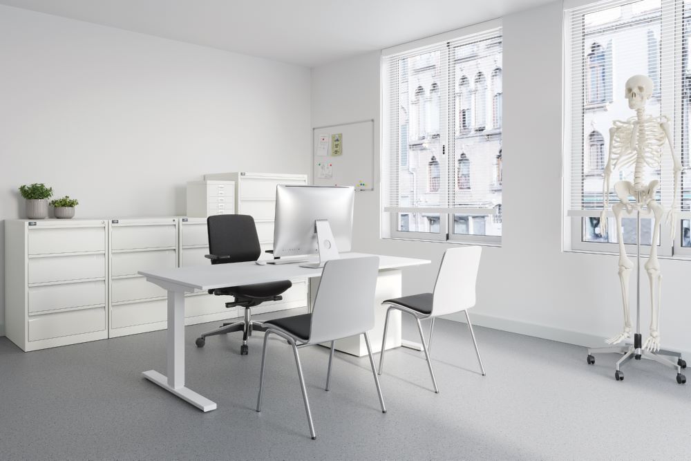 Bisley Eco Eco Karteischrank doppelbahnig DIN A5 6 Schubladen Farbe reinweiß Produktbild Bisley Eco Eco Karteischrank doppelbahnig DIN A5 6 Schubladen Farbe reinweiß bild 2