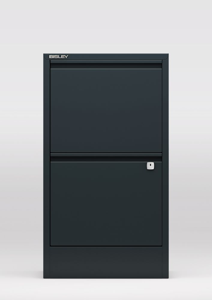 Bisley Home Aktenschrank Home Filer 2 Schubladen 413 x 672 mm anthrazit Produktbild Bisley Home Aktenschrank Home Filer 2 Schubladen 413 x 672 mm anthrazit