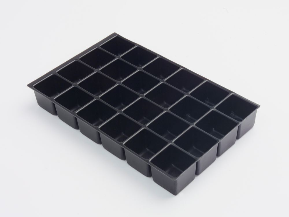 Bisley Home MultiDrawer Schubladeneinsatz A4 24 Fächer H 51 mm Produktbild Bisley Home MultiDrawer Schubladeneinsatz A4 24 Fächer H 51 mm