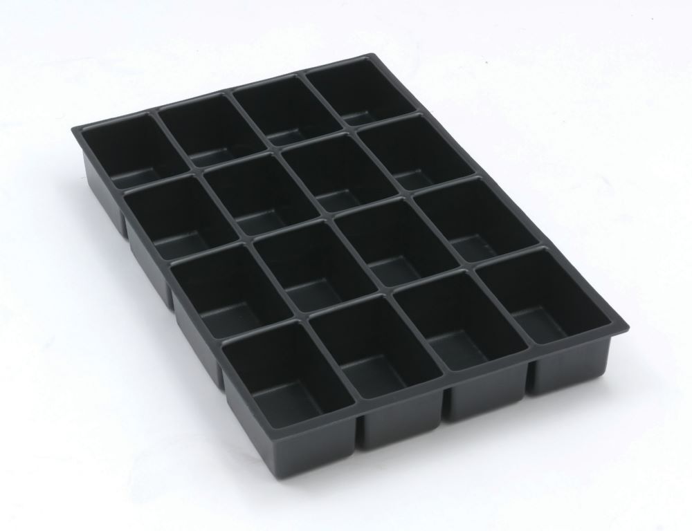 Bisley Home MultiDrawer Schubladeneinsatz A4 16 Fächer 51 mm hoch Produktbild Bisley Home MultiDrawer Schubladeneinsatz A4 16 Fächer 51 mm hoch bild 2