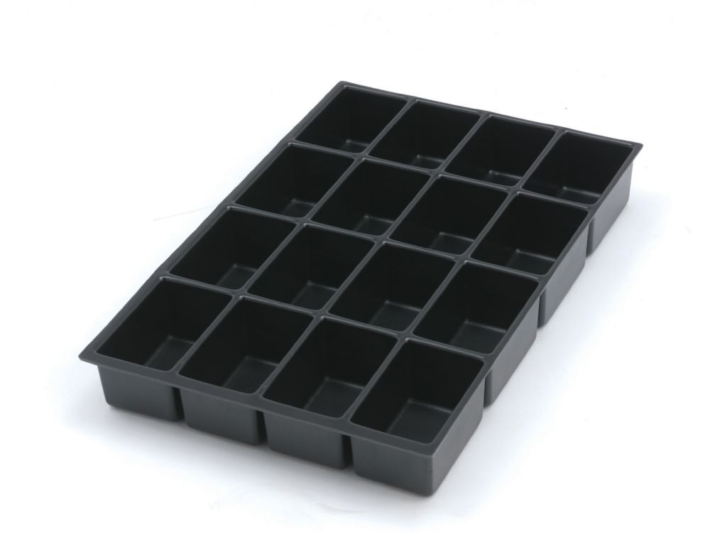 Bisley Home MultiDrawer Schubladeneinsatz A4 16 Fächer 51 mm hoch Produktbild Bisley Home MultiDrawer Schubladeneinsatz A4 16 Fächer 51 mm hoch bild 3