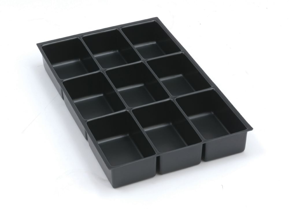 Bisley Home MultiDrawer Schubladeneinsatz A4 mit 9 Fächer H 51 mm Bisley Home MultiDrawer Schubladeneinsatz A4 mit 9 Fächer H 51 mm