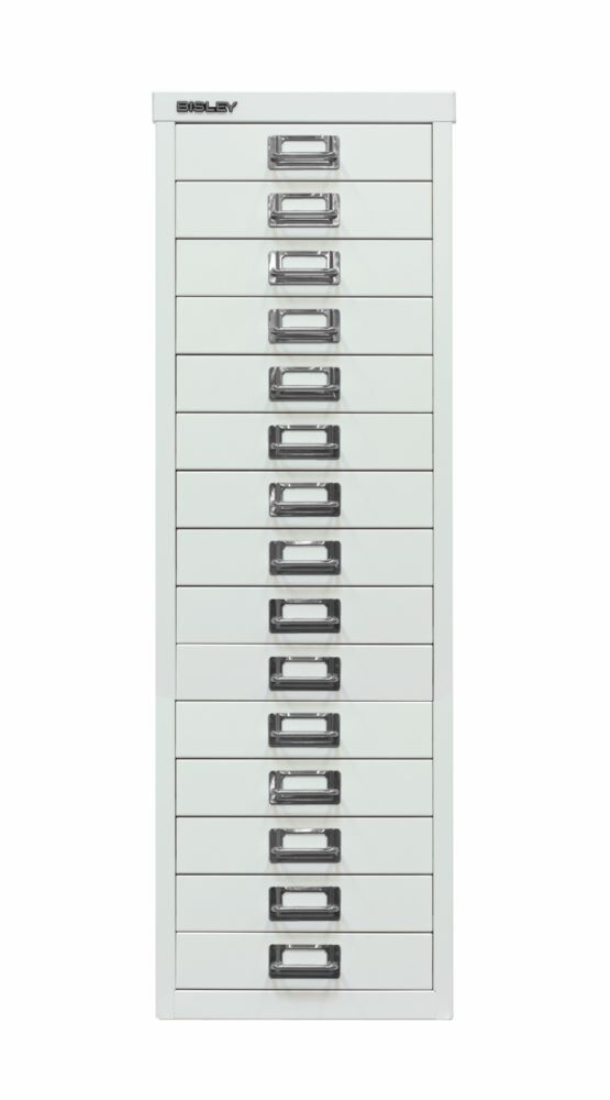 Bisley Home Schubladenschrank 39er Serie 15 Schubladen H 860 mm in verkehrsweiß Produktbild Bisley Home Schubladenschrank 39er Serie 15 Schubladen H 860 mm in verkehrsweiß