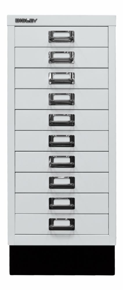 Bisley Home Schubladenschrank 29er Serie mit Sockel 10 Schubladen weiß Bisley Home Schubladenschrank 29er Serie mit Sockel 10 Schubladen weiß