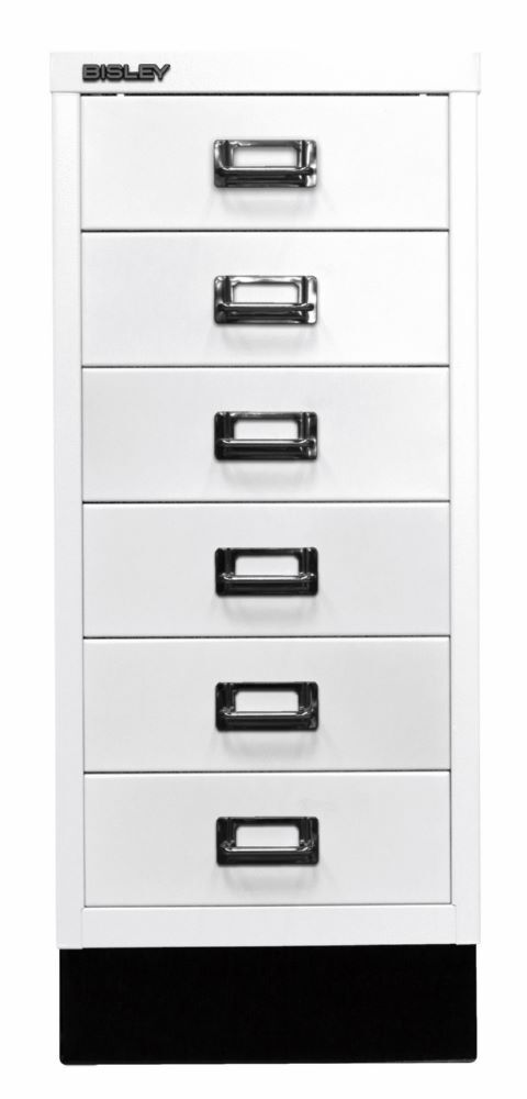 Bisley Home Schubladenschrank 29er Serie mit Sockel 279 x 670 mm in weiß Produktbild Bisley Home Schubladenschrank 29er Serie mit Sockel 279 x 670 mm in weiß