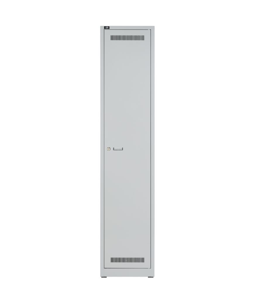 Bisley Light Light Garderobenschrank 1 Abteil Farbe lichtgrau H1850 x B400 x T500 mm Produktbild Bisley Light Light Garderobenschrank 1 Abteil Farbe lichtgrau H1850 x B400 x T500 mm