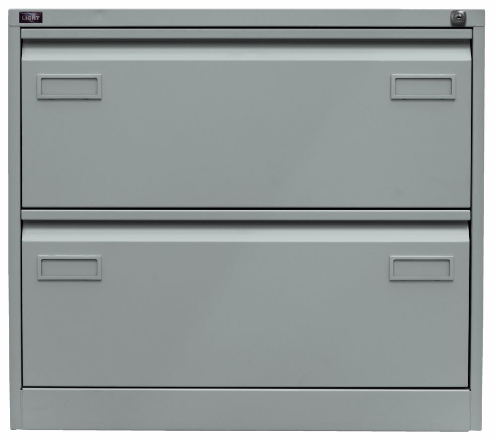 Bisley Light Light Hängeregistraturschrank doppelbahnig DIN A4 2 HR-Schubladen Produktbild Bisley Light Light Hängeregistraturschrank doppelbahnig DIN A4 2 HR-Schubladen