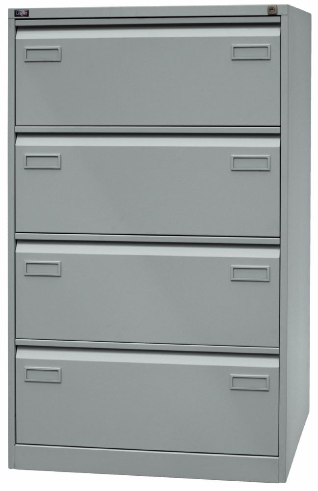 Bisley Light Light Hängeregistraturschrank DIN A4 4 HR-Schubladen H 1321 x B 800 mm Bisley Light Light Hängeregistraturschrank DIN A4 4 HR-Schubladen H 1321 x B 800 mm